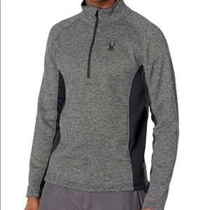 Spyder Active Sports mens 1/2 zip size M